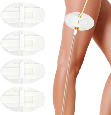 30 PCS جهاز تثبيت القسطرة ، ملصقات أنبوب أنبوب القسطرة من البول الساق اللصق لأنبوب التغذية المفردة/المزدوجة/ي. in Saudi Arabia