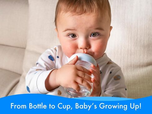 حلمات Sippy Spout لزجاجات الأطفال الطبيعية في Philips ، كأس SPOUT SPOUT ومدرب طبيعي SIPPY ، سيليكون من الدرجة الغذائية ، تدفق متغير ، 4 عدد in Kuwait