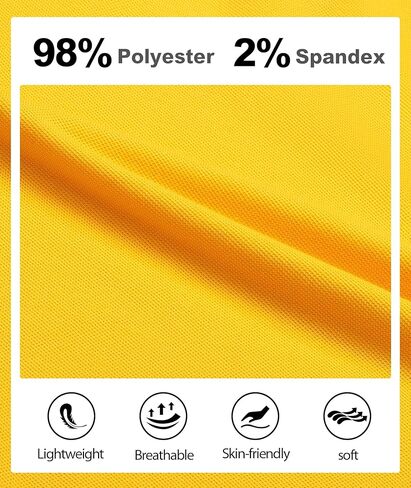 Little Beauty 3 Pack Boys Boys Polo قمصان غير رسمية قميص جولف رياضي جاف سريع in Kuwait