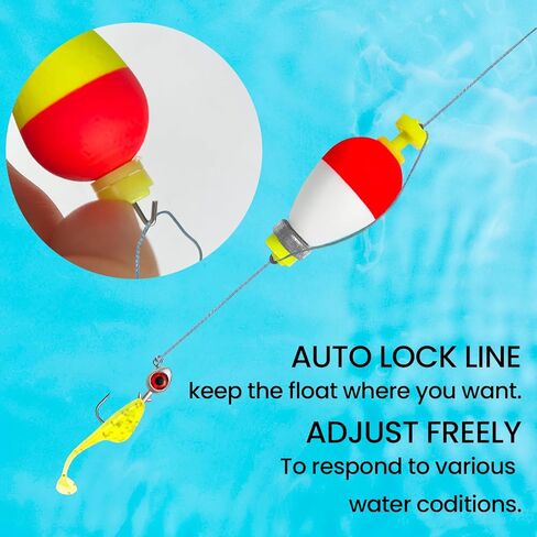 15 عبوة صيد الأسماك عوامات ، بوبس مرجحة لصيد السيجار إيفا الرغوة المفاجئة على العوامات المفرقات الربيع بوبر كرابي بانغيلز ​​تراوت تراوت بوبس سمك السلور العوامات in Kuwait