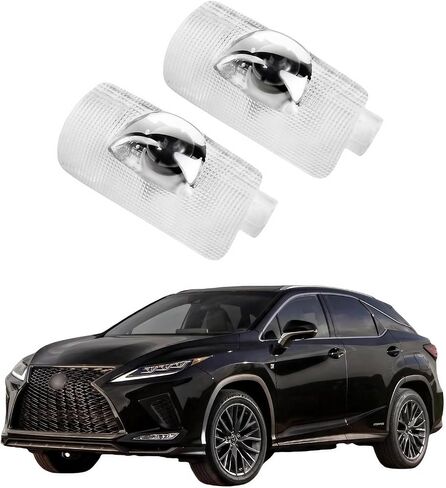 Car Door Light Logo,HD Colorfast LED Projector Welcome Lights Compatible with for Lexus ES is GS LS RX GX LX,Puddle Lights Automotive Micro-Labeling Auto Suite in Saudi Arabia