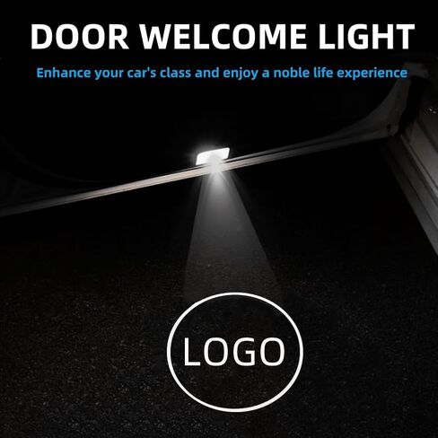 Car Door Light Logo,HD Colorfast LED Projector Welcome Lights Compatible with for Lexus ES is GS LS RX GX LX,Puddle Lights Automotive Micro-Labeling Auto Suite in Saudi Arabia