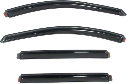 Ikon Motorsports in Channel Window Vensors متوافقة مع التضاريس 2018-2024 GMC ، حراس المطر الدخاني النحيف على الطراز ، وينفرف الرياح الجانبية 4pcs in Saudi Arabia