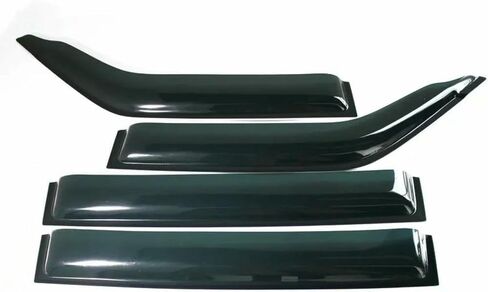 QILING for Mitsubishi Montero Pajero V73 V75 V93 V97, Window Visor Wind Shields Sun Rain Guards Side Wind Deflector in Saudi Arabia