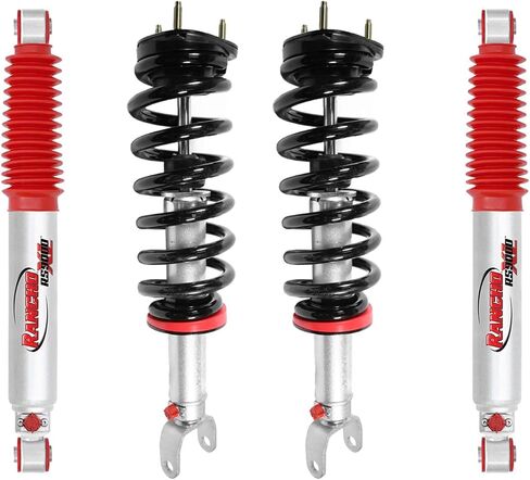 Rancho Quicklift Struts + RS9000XL Rear Shocks set compatible with 09-16 Dodge Ram 1500 4WD in Saudi Arabia
