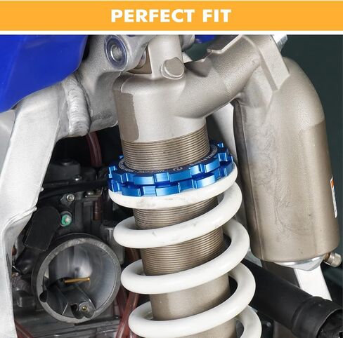 NICECNC Dirt Bike Rear Shock Absorber Mounting And Guide Bushing Compatible with Yamaha YZ125 1990-2024 YZ250 1990-2024 YZ125X 2020-2024 YZ250X 2016-2024 YZ250F 2001-2013 YZ400F 1998-1999,See fitment in Saudi Arabia