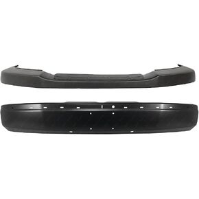 BUMPERS THAT DELIVER - Primered, Steel Front Bumper Face Bar/Upper Cover 2-PC Kit Compatible with 2003-2025 Chevy Express GMC Savana Van 03-25, GM1002425 GM1000693 in Saudi Arabia