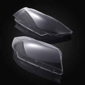 2pcs Headlight Covers Compatible with 2005-2011 BMW E90 E91 323i 325i 328i 328xi 335xi 335d 335i xDrive Xenon Headlamp Shell Transparent Lens, Clear in Kuwait