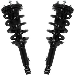 Detroit Axle - RWD Front Struts for 2005-2015 Toyota Tacoma [2.7L BASE] ، اثنين من الدعامات مع مجموعة الربيع لفائف 2006 2007 2008 2008 2010 2012 2013 2014 البديل التجريبي Struts Assembly Assembly in Saudi Arabia
