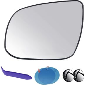 EAP Driver Side Mirror Glass Compatible with Kia Forte 2009-2013, Forte5 2009-2013, Forte Koup 2009-2013, Heated, 876111M110 876111M010 in Kuwait