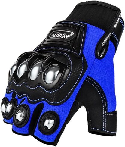 Motorcycle Gloves for Men and Women, Half Finger Touchscreen Motorbike Gloves for BMX ATV MTB Riding, Road Racing, Cycling, Climbing, Motocross in Saudi Arabia