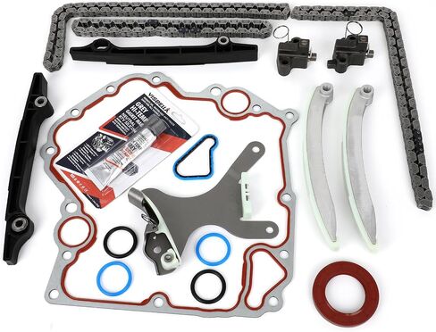 Engine Timing Chain Parts Kit W/Tensioner Guide Rails Gasket Fits for Jeep Grand Cherokee 4.7L 1999-2001 for Dodge Ram 1500 4.7L 2002-2004 for Dodge Durango 4.7L 2000-2001 Replace 9-0393SX in Saudi Arabia