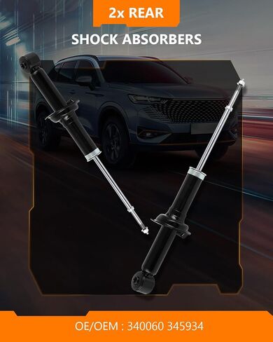 Shocks Struts,OCPTY Rear Shock Absorbers for Mitsubishi 2011-2018 for Mitsubishi Outlander Sport,2011 for Mitsubishi RVR 341138 71945 341139 71946-2pcs in Saudi Arabia