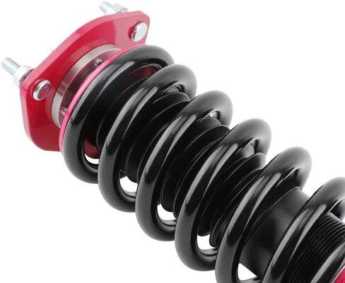 maXpeedingrods Coilovers for Mazda 6 2003-2006 GG, for Mazda 6 MPS 2005-2007, Height Adjustable Coilovers Suspension Kit Struts, Preset Damping Lowering Kit, Red in Saudi Arabia