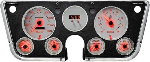 IntelliTronix 1967-1972 Chevy C10 Pickup Truck Gauge Gauge Panel Dash Cluster (Blue) in Kuwait