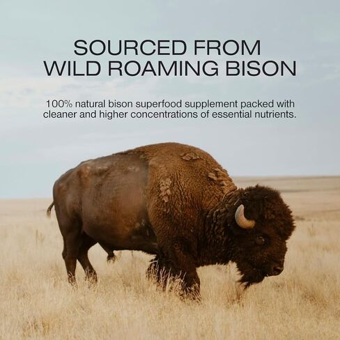 Human Nature Human Potential: Wild & Grass Fed Bison Organ Supplement with 150+ Nature-Made Nutrients for Energy, Vitality, Focus, & Immunity in Saudi Arabia