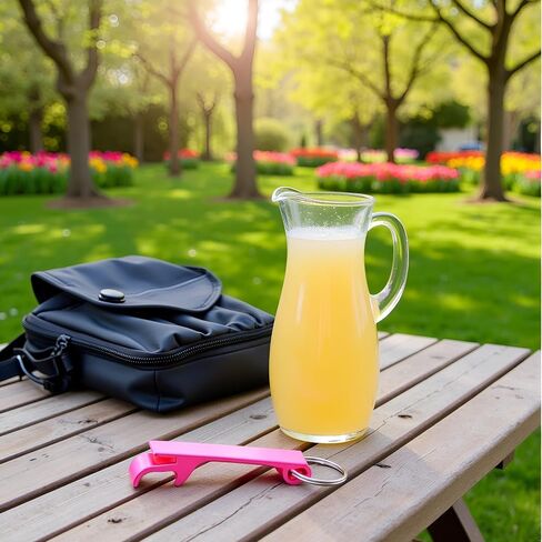 Pink Portable 4 Close 1 Bottle Opener Key Chain Key Chain Metal Key Chain Bottle Openers Automobile Keychains in Saudi Arabia