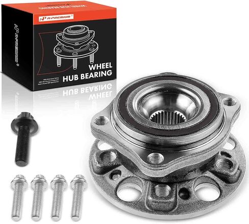A-Premium Front Wheel Bearing وتجميع المحور متوافقًا مع Mercedes-Benz S550 2014-2017 ، S560 2018 ، Maybach S550 2017 in Saudi Arabia