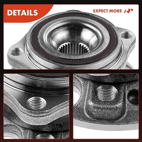 A-Premium Front Wheel Bearing وتجميع المحور متوافقًا مع Mercedes-Benz S550 2014-2017 ، S560 2018 ، Maybach S550 2017 in Saudi Arabia