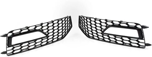 Lirun Car Fog Light Cover Honeycomb Hex Mesh Bezel Fog Lamp Cover Replacement 8K0807681L 8K0807682M For Audi A4 B8.5 S-line S4 RS4 2013 2014 2015 in Saudi Arabia