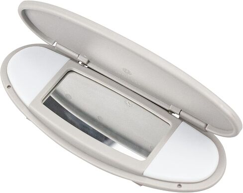 RLB-Hilon Sun Visor Mirror/Makeup Mirror متوافقة مع Mini Cooper/Cooper S R56 R60 2007-2013 لون البيج لون in Saudi Arabia
