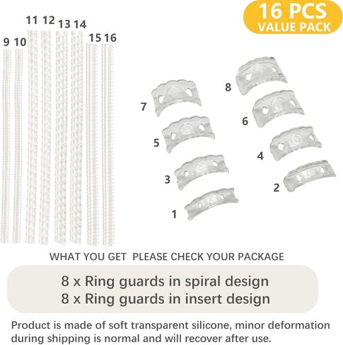 ring size adjuster for loose rings - invisible ring spacers for women and men, ring guards and sizers for loose rings in Saudi Arabia