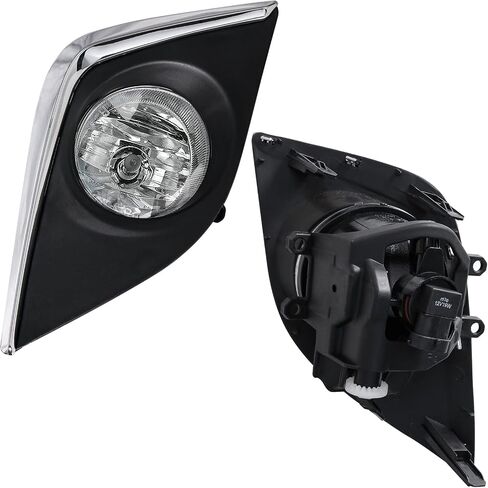 LED Fog Light For Toyota Corolla L/LE/LE ECO 2014-2016 Replacement Fog Lamp Assembly with Bezels + Wire Harness + Switch in Saudi Arabia