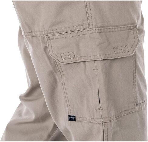 5.11 Tactical Men's Active Work Pants, Superior Fit, Double Reinforced, 100% Cotton, Grey, 42W x 30L, Style 74251 in Kuwait