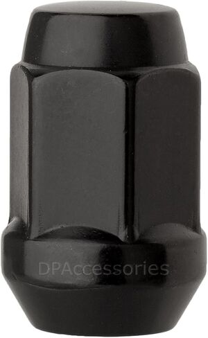 DPAccessories 24 Black 12x1.5 مغلق من الانتفاخ الجوز المكسرات - مقعد المخروط - 19 مم HEX LCB3B6HE -BK04024 in Saudi Arabia