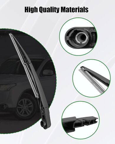 ذراع ممسحة الزجاج الأمامي الخلفي ومجموعة الشفرة مناسبة ل Mitsubishi Outlander Phev es 2022 2023 2024 2025 in Saudi Arabia