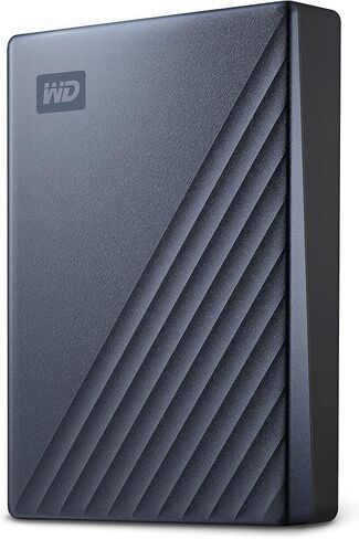 WD 2TB My Passport Ultra المحمول HDD ، الذكرى العشرين محرك الزمرد ، USB-C ، مع حماية النسخ الاحتياطي والكلمة المرور-WDBJXT0020BGN-WESN in Saudi Arabia