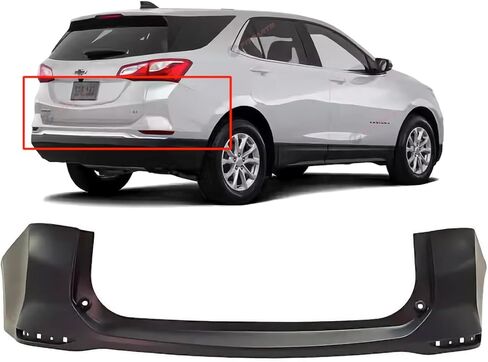 FITPARTS متوافقة مع CHEVROLET EXHINOX 2018-2024 غطاء المصد العلوي الخلفي. جديد مهيأ ، ث/س البقع GM1114119 84256327 in Saudi Arabia