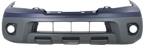 Garage-Pro Front Bumper Cover Kit Compatible With 2009-2021 Nissan Frontier Upper - Primed; Lower - Textured CAPA in Saudi Arabia