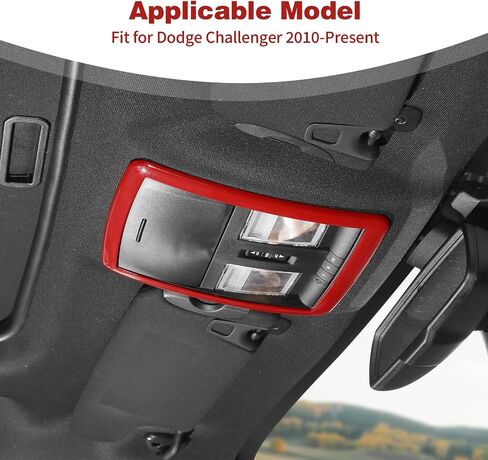 لغطاء لوحة Corderger Overhead Cover Cover لدودج تشالنجر 2010-2023 الملحقات الداخلية الأزرق 1pcs in Kuwait