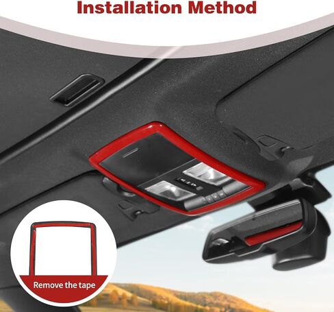 لغطاء لوحة Corderger Overhead Cover Cover لدودج تشالنجر 2010-2023 الملحقات الداخلية الأزرق 1pcs in Kuwait