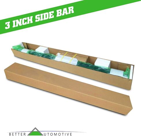 3" Black Side Step Rails Compatible with 1995-2004 Toyota Tacoma Access CAB/Extended CAB Side Bars NERF Bars Running Boards Step(4WD OR PRERUNNER 2/4WD) in Saudi Arabia