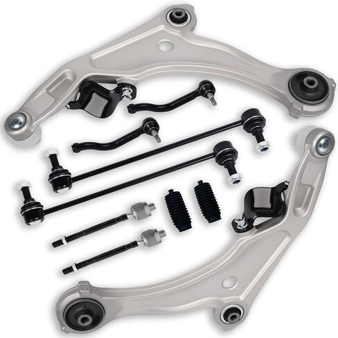 4Pc Front Lower Control Arm Sway Stabilizer Bar End Link Fit for Nissan 2009 2010 2011 2012 2013 2014 Maxima, K622059 K622054 K750282 K750283 in Saudi Arabia