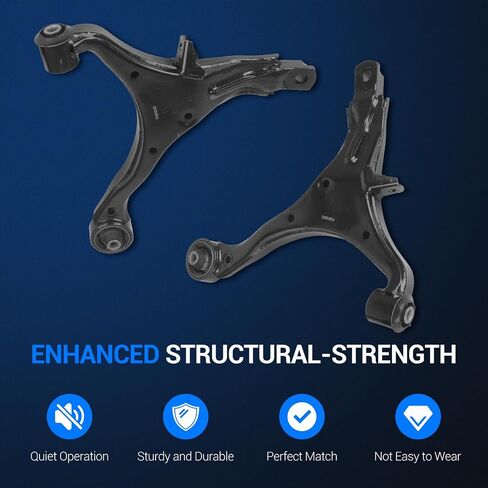 Autoround Front Suspension Kit Lower Control Arm w/Ball Joint Compatible with Honda CR-V 2002-2006, 10pcs - Sway Bar End Link Inner Outer Tie Rod Ends, K640399 K640400 in Saudi Arabia