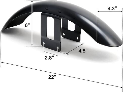 XMT-MOTO Frender Fender Mudguard Fit لـ Harley-Davidson Sportster 883 1200 XL883 Iron 1999-2022 in Saudi Arabia