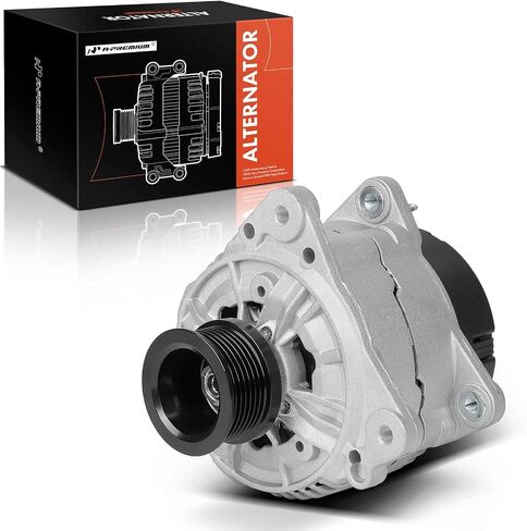 A-Premium Alternator Compatible with Volkswagen EuroVan 1999 2000 2001 2002 2003 2.8L, 12V 150A 7-Groove Pulley Clockwise, Replace# 0123520002, 028903025C in Saudi Arabia
