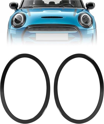 Kuafu Headlight Meadlight Bezel+Tail Light Ettegel متوافق مع 2014-2024 MINI Cooper in Saudi Arabia