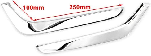 LIRU Car Auto Front Bumper Fog Light Lower Cover Eyelid Trim Chrome for HONDA CRV 2017 2018 2019 in Saudi Arabia