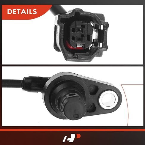 A-Premium Front & Rear ABS Wheel Speed Sensors Compatible with Toyota, Lexus Models - Camry 2012-2017, Avalon 2013-2015, ES350 2017, Sedan - 4-PC Set, Replace# 89543-06040, 89542-06040 in Saudi Arabia