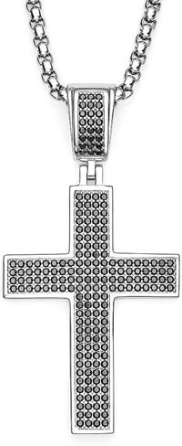 Moissanite Pendant for Men,Diamond Pendant Necklace for Women,Silver Pendant Jewelry for Valentine's Day Gift Men Women in Kuwait