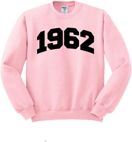 TeesAndTankYou 1962 College Style Sweatshirt Unisex in Saudi Arabia