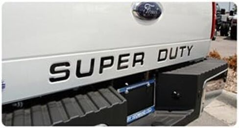 Ford Super Duty Trucks Tail Gate Chrome Letter Insert in Saudi Arabia