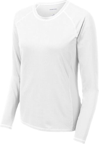 رياضة Tek للسيدات الطويل Rashguard Tee | تي شيرت التمرين الصيفي الرياضي ، UPF 50 ملابس حماية من أشعة الشمس in Kuwait