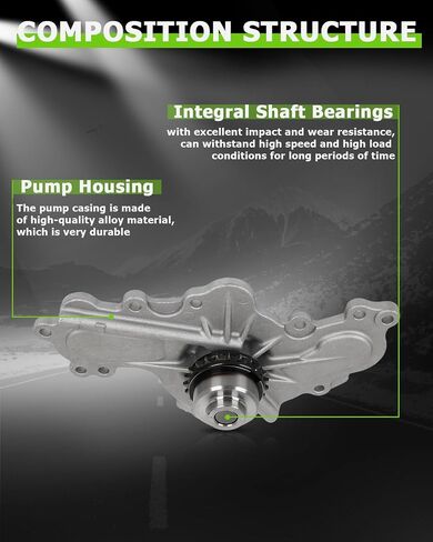 مضخة مياه محرك Scitoo لفورد ، ل Mazda ، للينكولن ، ل Mercury AW6023 A-F9060 in Saudi Arabia