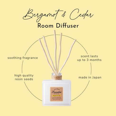 Laundrin Room Diffuser for Home - Scent Diffuser for Home, Room Freshener and Shelf Decor - Elegant Home Fragrance, Ideal Reed Diffusers for Home, Office, and Living Room - 80ml, Classic Floral in Saudi Arabia