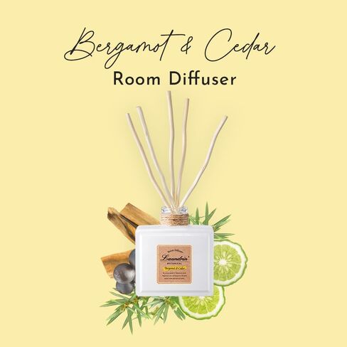 Laundrin Room Diffuser for Home - Scent Diffuser for Home, Room Freshener and Shelf Decor - Elegant Home Fragrance, Ideal Reed Diffusers for Home, Office, and Living Room - 80ml, Classic Floral in Saudi Arabia
